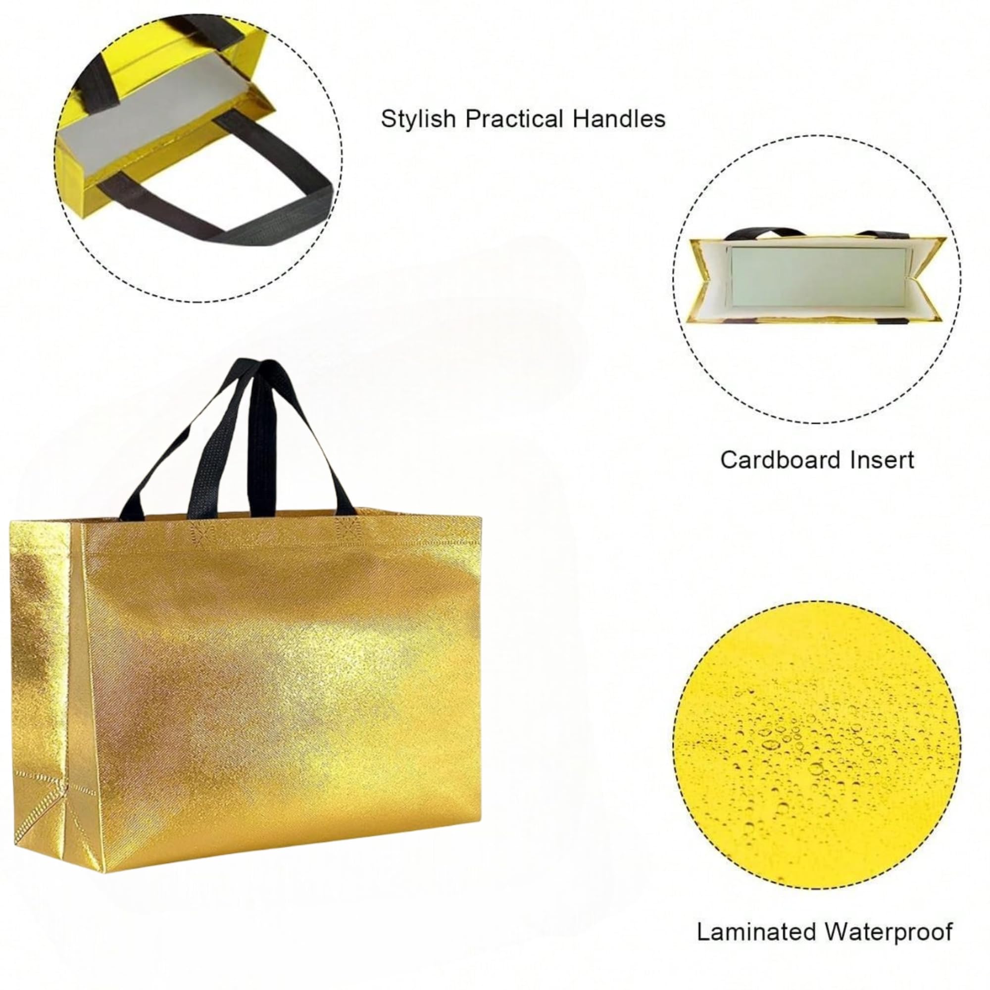Classic Mosquito Net Evafly Shiny Gift Bag - Diwali Celebration