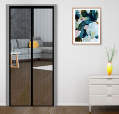 Classic Mosquito Net - Durable polyester magnetic door curtain