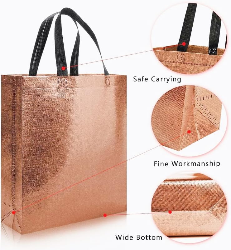 Classic Mosquito Net Copper Reusable Gift Bag - Diwali Celebration