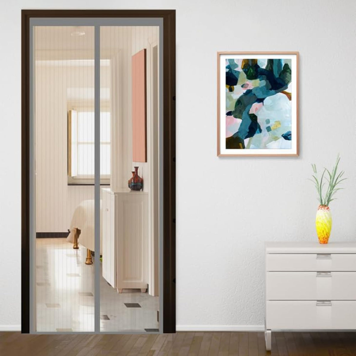 Classic Mosquito Net - Durable grey net for all door types