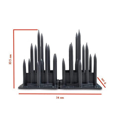 Evafly bird spikes - humane bird control solution
