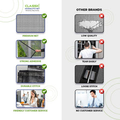 Classic Mosquito Net for Windows - Home protection from insects