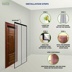 Classic Mosquito Net magnetic screen - keep bugs out
