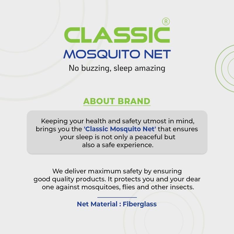 Classic Mosquito Net - Window protection for home
