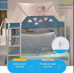 Classic mosquito net - single bed indoors