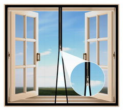 Classic Mosquito Net - Breathable fiberglass window net for ventilation