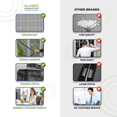 Classic Mosquito Net - Protecting exhaust fans from insects