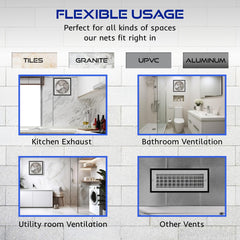 Classic Mosquito Net - Perfect for kitchen exhaust fans