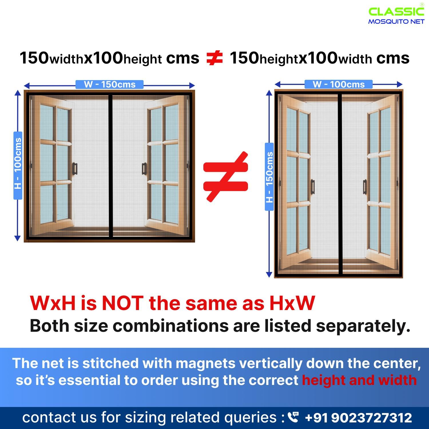 Classic Mosquito Net - Perfect for schools and offices