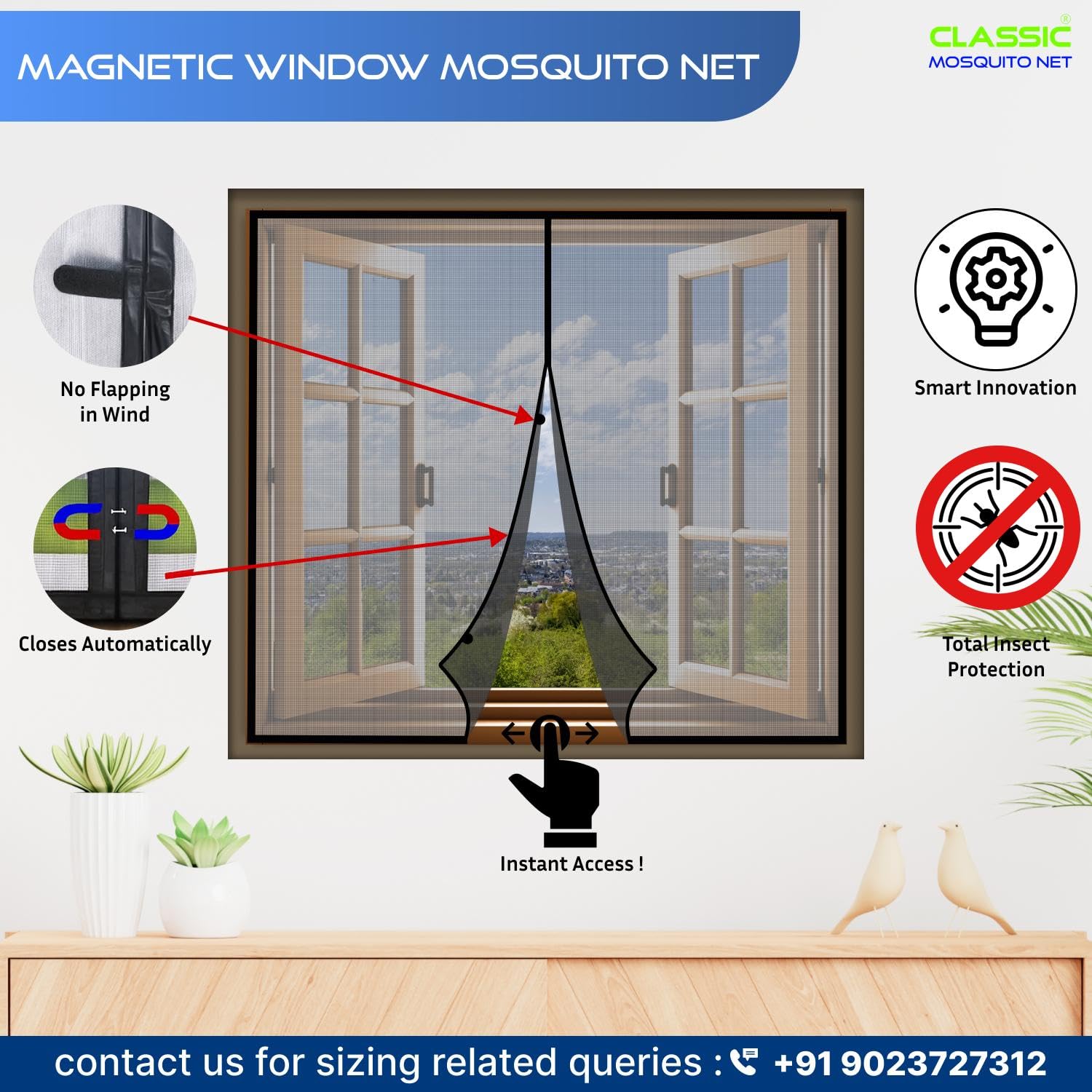 Classic Mosquito Net - Ideal for home use