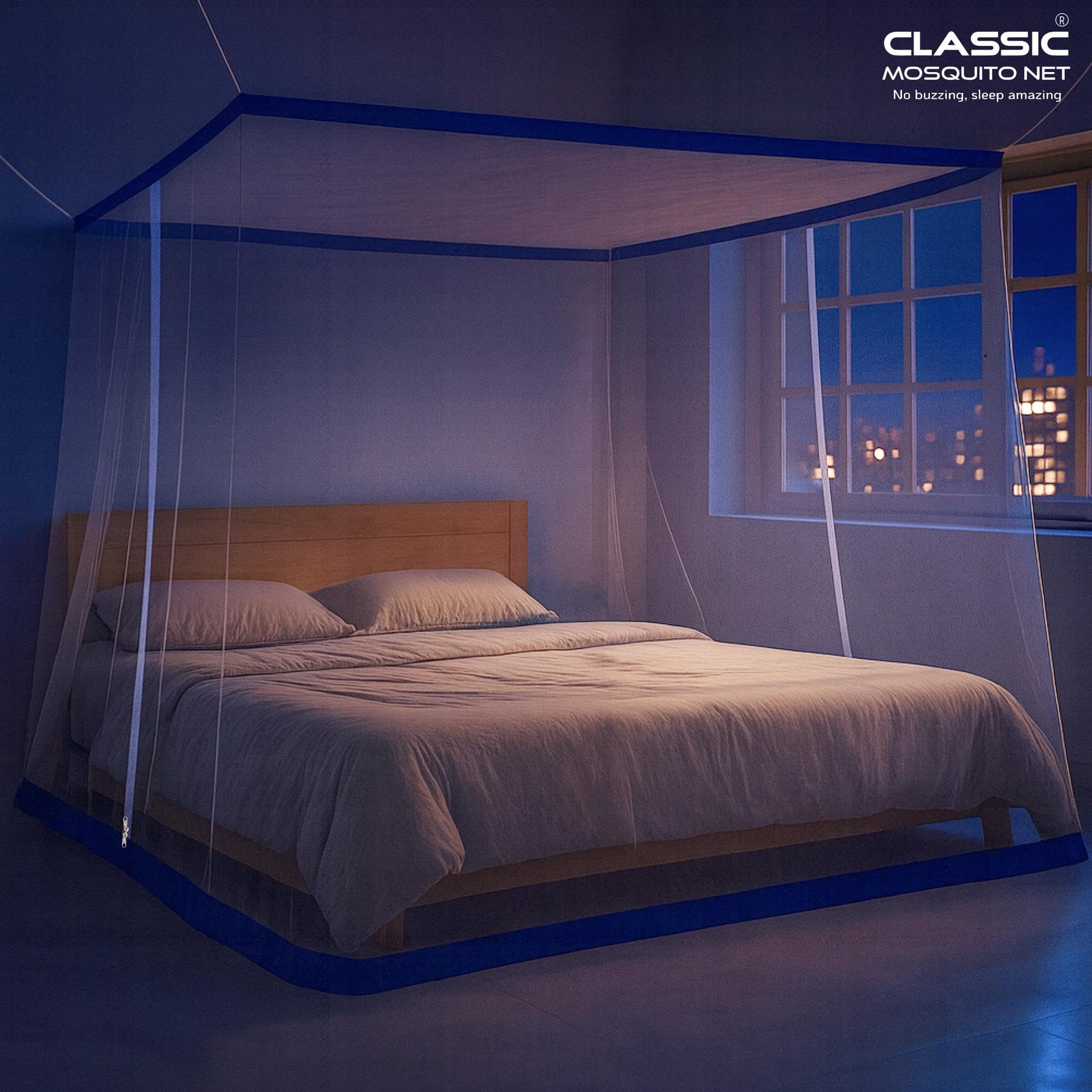 Classic Mosquito Net for King Size Bed - outdoor camping setup