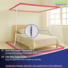 Classic Mosquito Net - Double zipper functionality