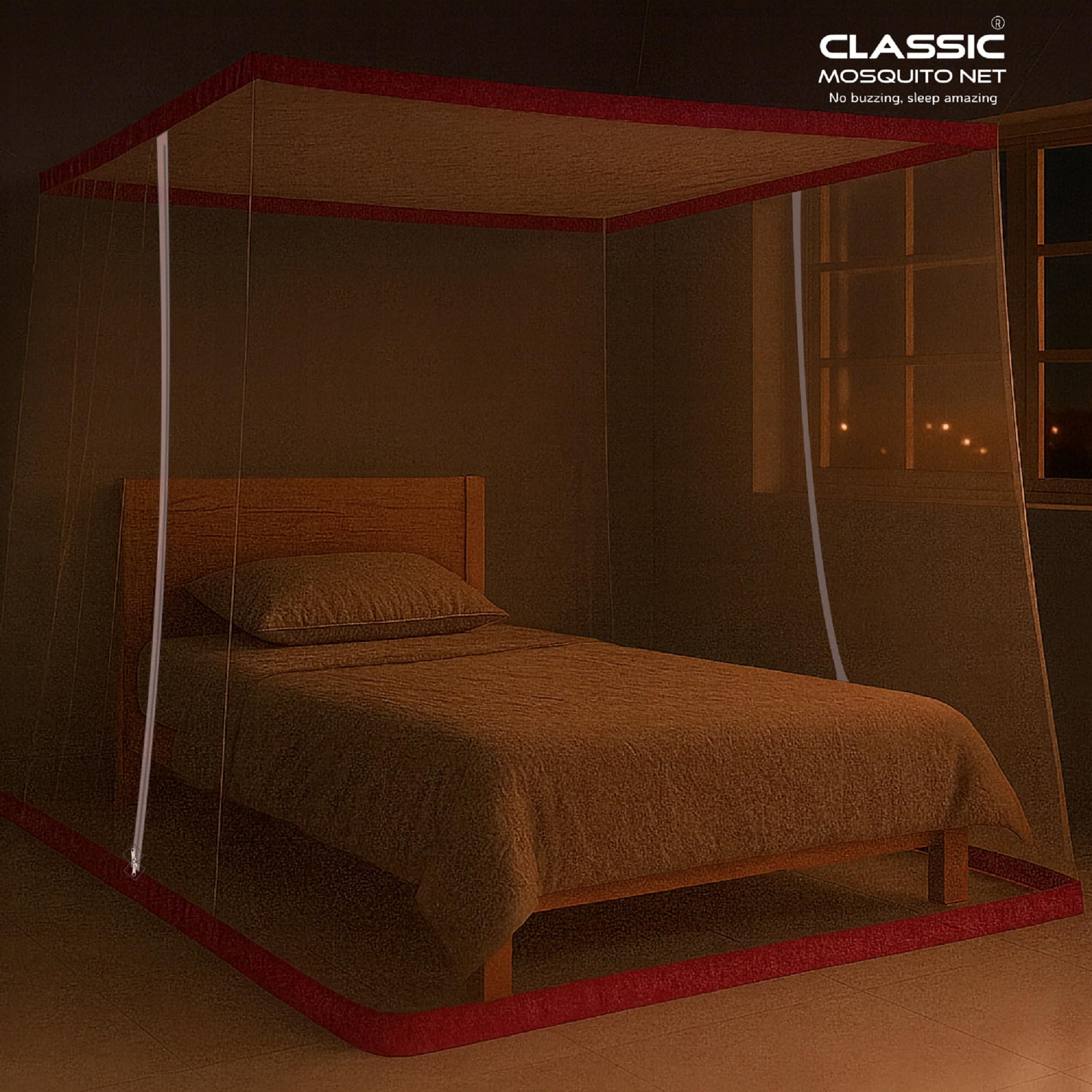 Classic Mosquito Net - Convenient travel companion
