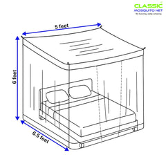 Classic Mosquito Net - Lightweight Folding Design