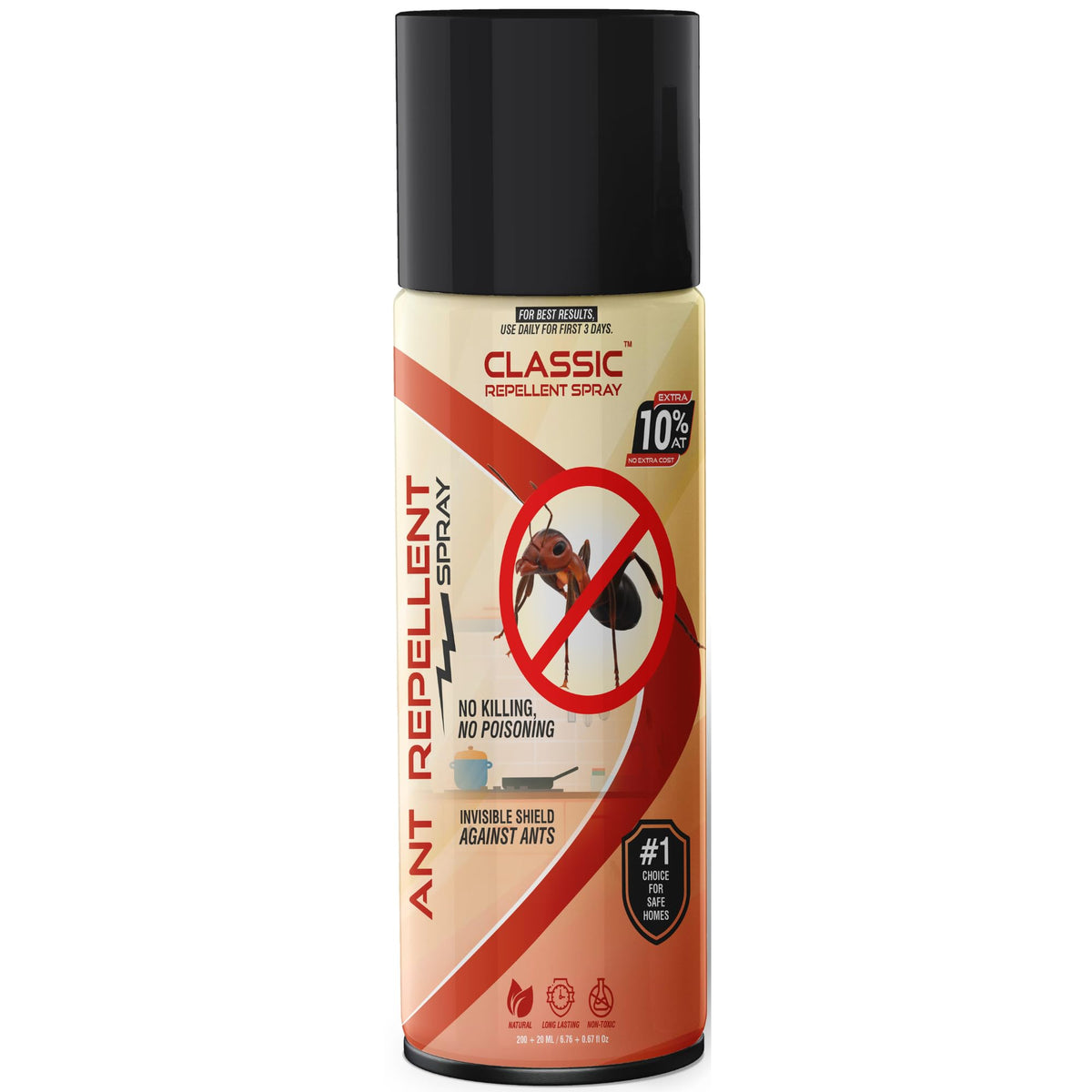 Classic Mosquito Net Ant Repellent Spray - Easy to use and reach corners