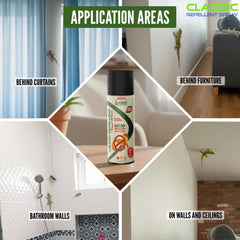 Classic Lizard Repellent Spray - Long-lasting protection for living areas