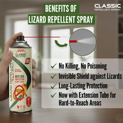 Classic Lizard Repellent Spray - Herbal formula for natural repulsion