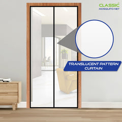 Classic Mosquito Net transparent door curtain - Office use