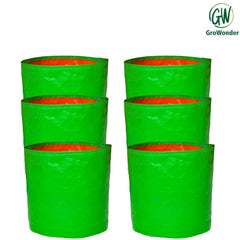 Classic Mosquito Net planting pots - reusable fabric bags