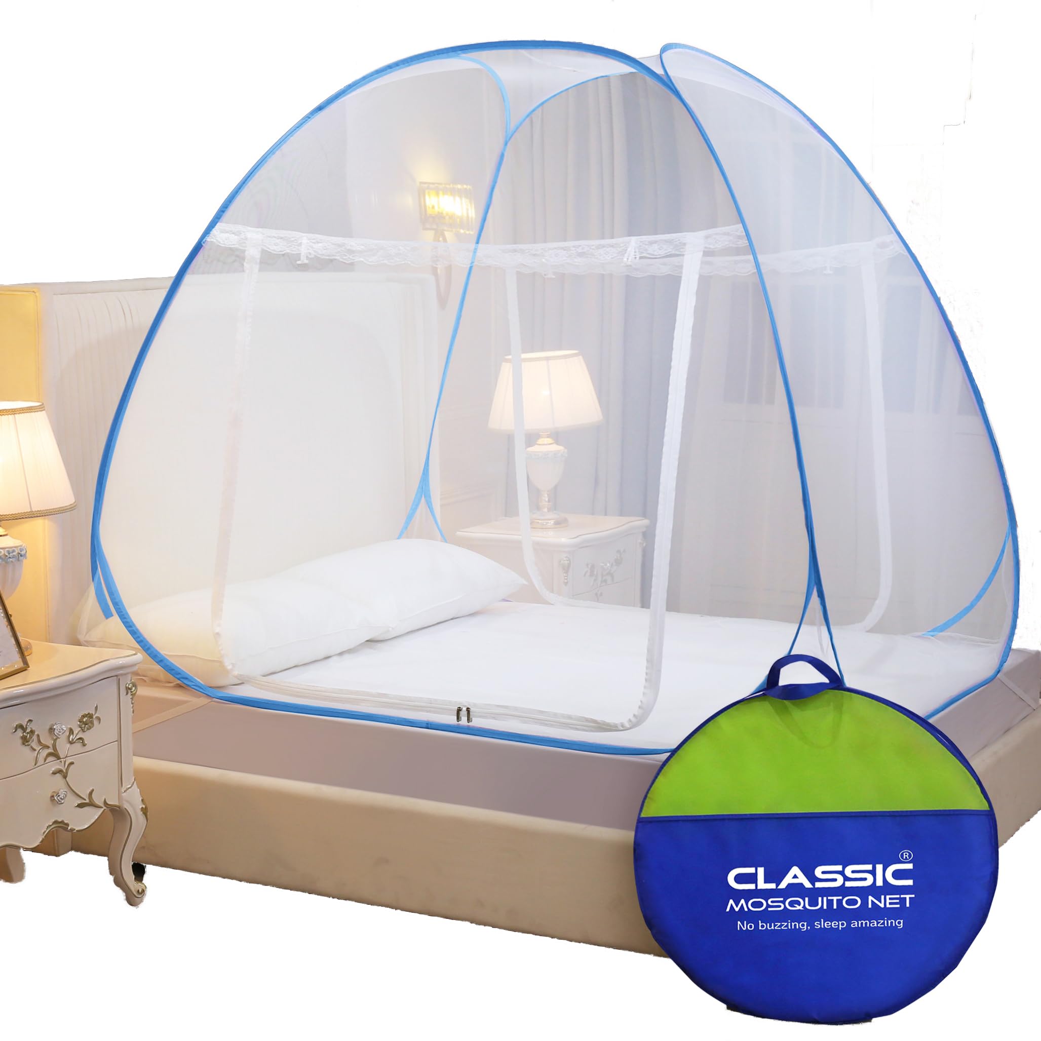 Classic Mosquito Net - stylish heart design