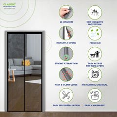 Classic Mosquito Net - Pet Friendly Insect Screen for Homes