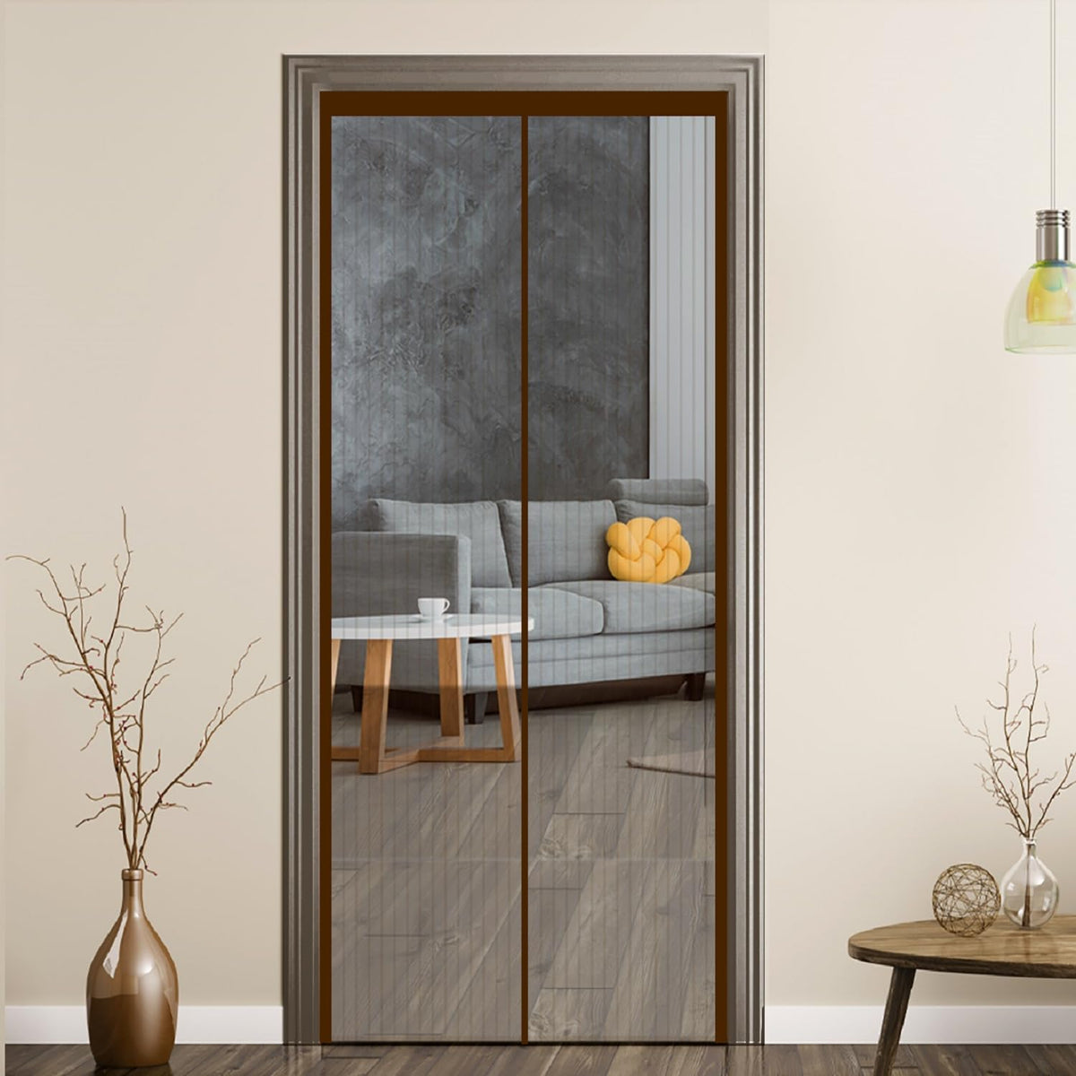 Classic Mosquito Net for Door - optimal for fresh air flow