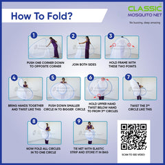 Classic Mosquito Net - Foldable design