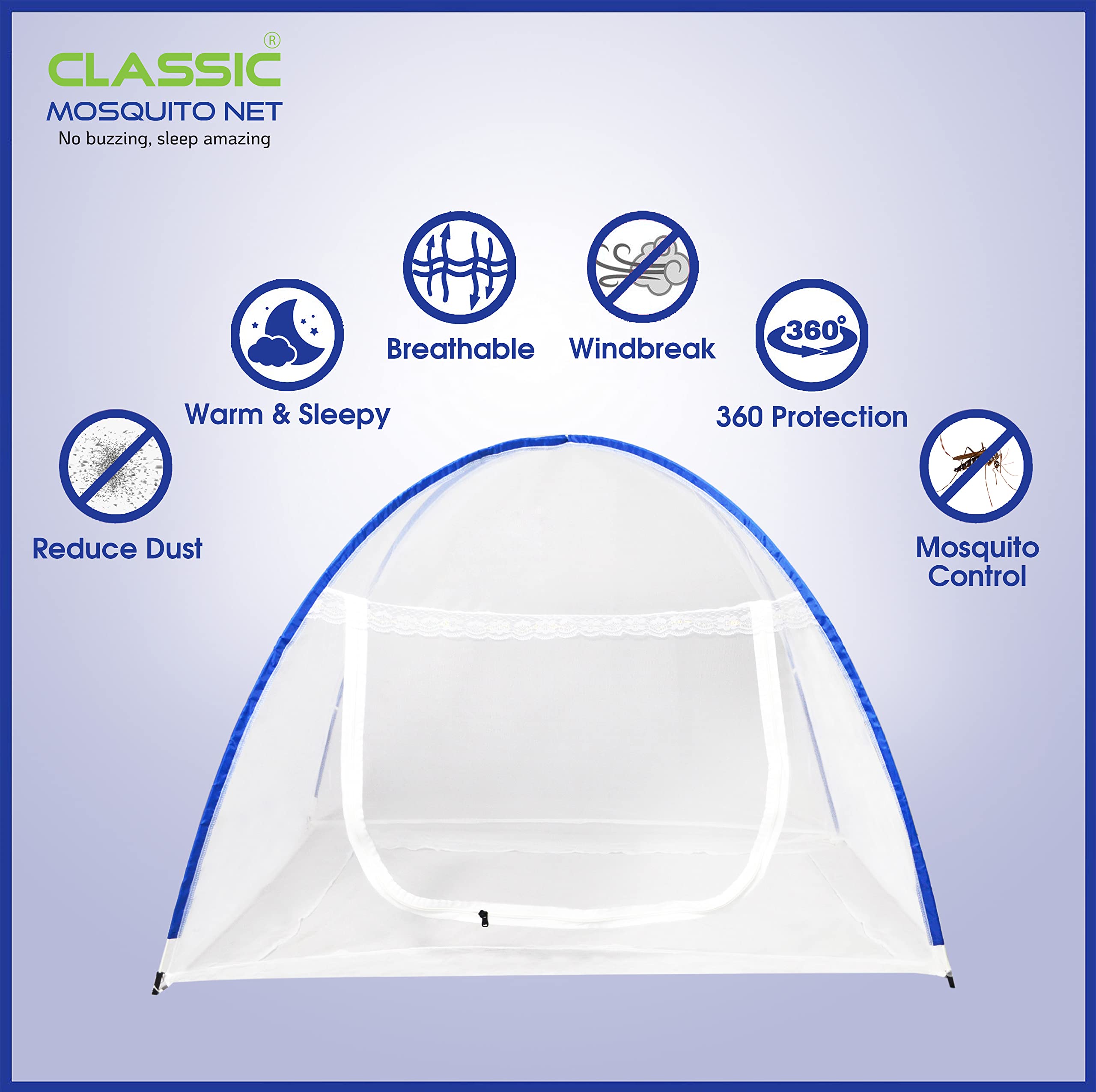 Classic Mosquito Net - Durable Mesh for Insect Protection