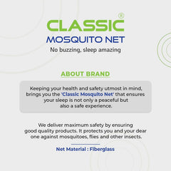 Classic Mosquito Net - Window protection for home