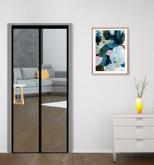 Classic Mosquito Net - Sleek black door mesh