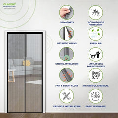 Classic Mosquito Net - Bedroom door insect shield