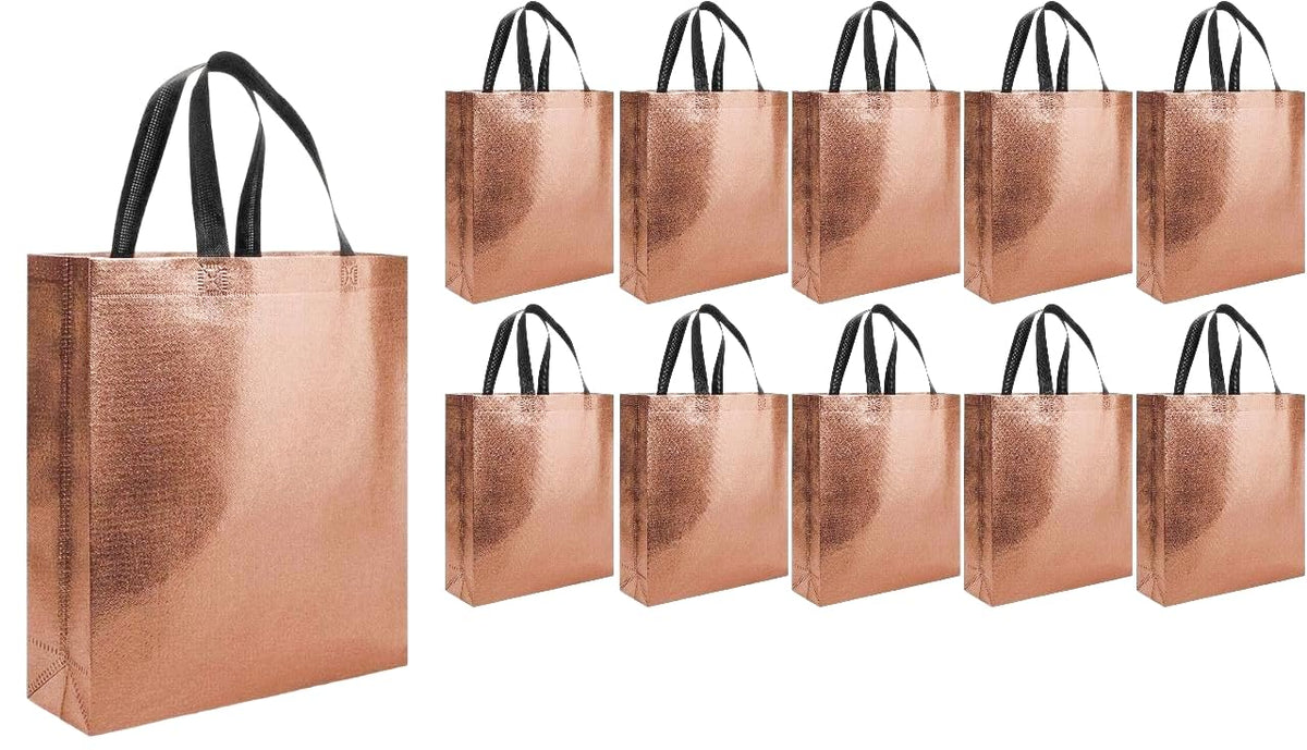 Classic Mosquito Net shiny metallic gift bags - perfect for parties