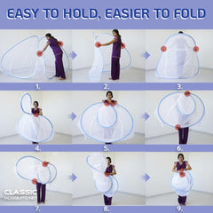 Classic Mosquito Net Single Bed - Travel convenience