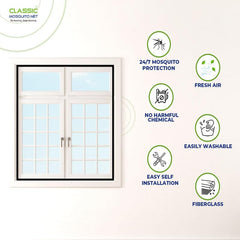 Classic Mosquito Net - Installation guide for easy setup