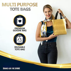 Classic Mosquito Net reusable gift bags - Stylish birthday present bags