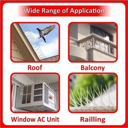 Classic Mosquito Net bird spikes - AC unit safety