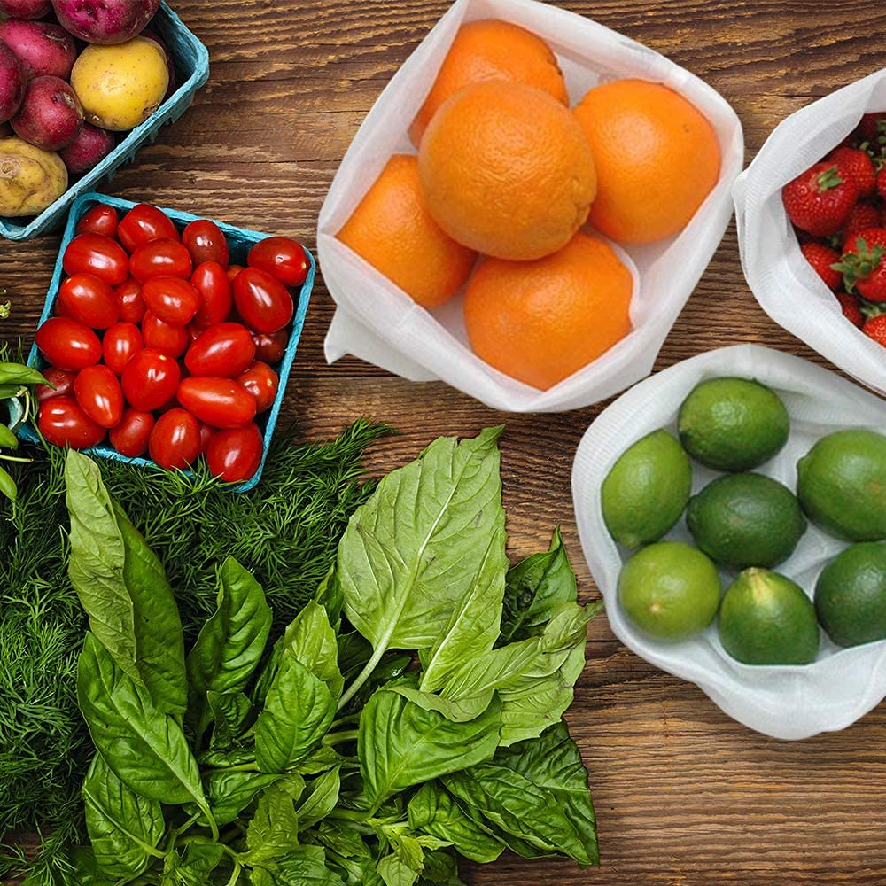Classic Mosquito Net mesh produce bag - Keeping flowers fresh