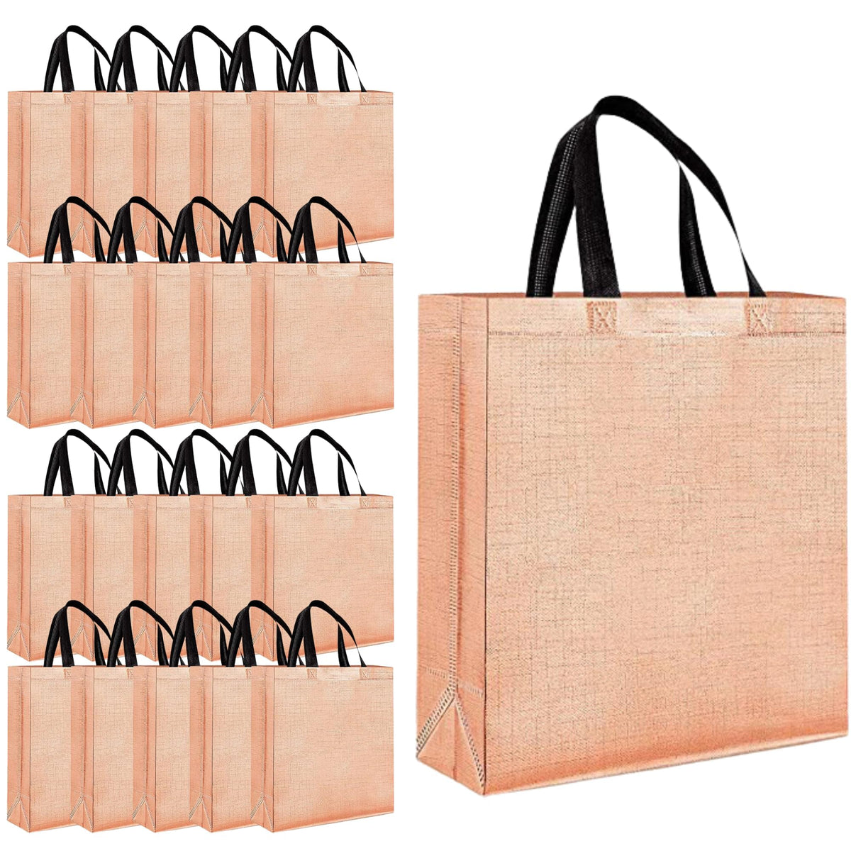 Classic Mosquito Net shiny laminated bags - versatile gift wrapping