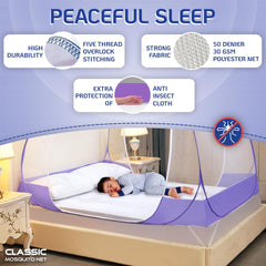 Classic Mosquito Net Single Bed - Easy setup