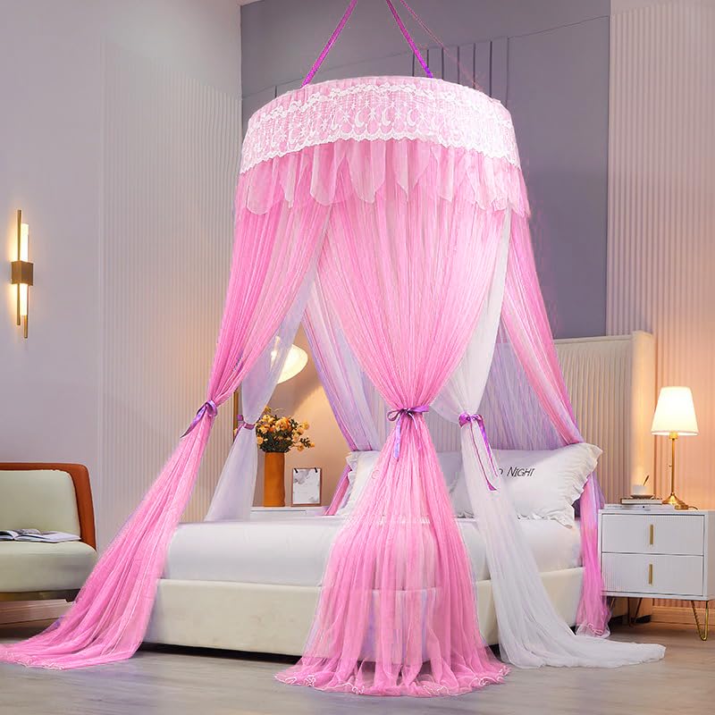 Classic Mosquito Net - Luxurious pink canopy