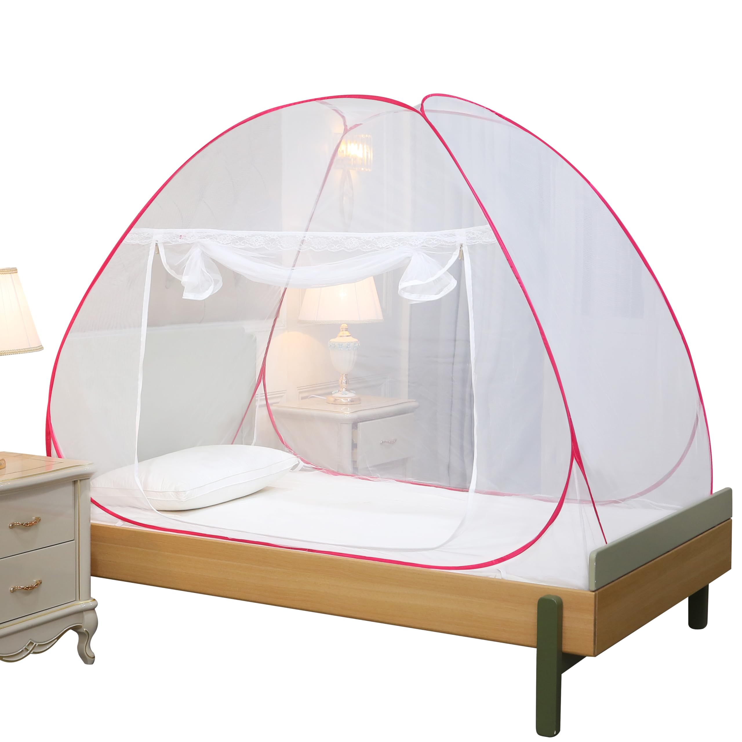 Classic Mosquito Net - Convenient zipper entry