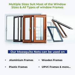 Classic Mosquito Net for Windows | Pre Stitched (Size-120X150 cms/3.93 * 4.92 Ft/47.2 * 59 Inches Color-Cream) | Premium 120GSM Fiberglass Net with Self Adhesive Hook Tape