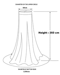 Classic Mosquito Net for Hanging Double Bed | King Size Embroidery Machardani | Polyester 30GSM Strong Net | Canopy Tent for Bedrooom -Pink
