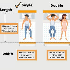 Antiliy Anti Mosquito Net for Single Bed, Strong net, High Durability, Foldable, Corrosion Resistant, Lightweight - Blue
