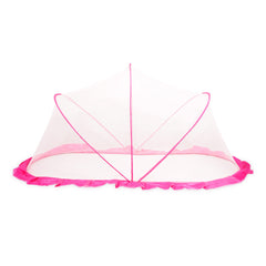 Classic Mosquito Net Baby Mosquito Net | Bottomless Net for Infants, for Safe & Easy Use | Ensures Your Baby's Safe Sleep |135cmX65cmX65cm (0 to 24 Months) -Pink